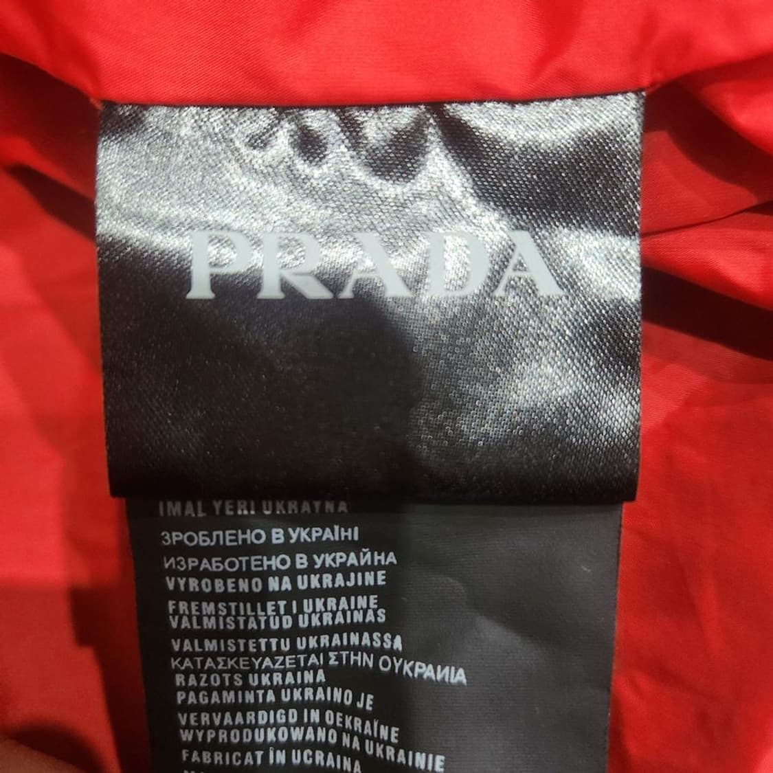 [남50]프라다 네이비 나일론 바람막이[Y62-166] 상품이미지7