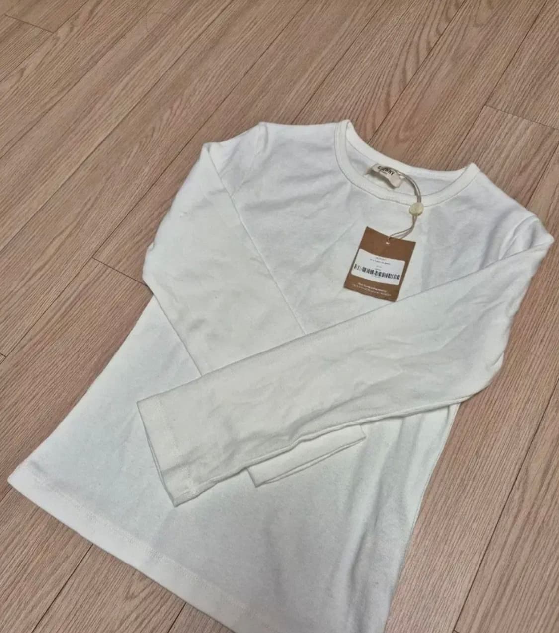 (새상품) 글로니 3/4 G 클래식 티셔츠 화이트/블랙 상품이미지1