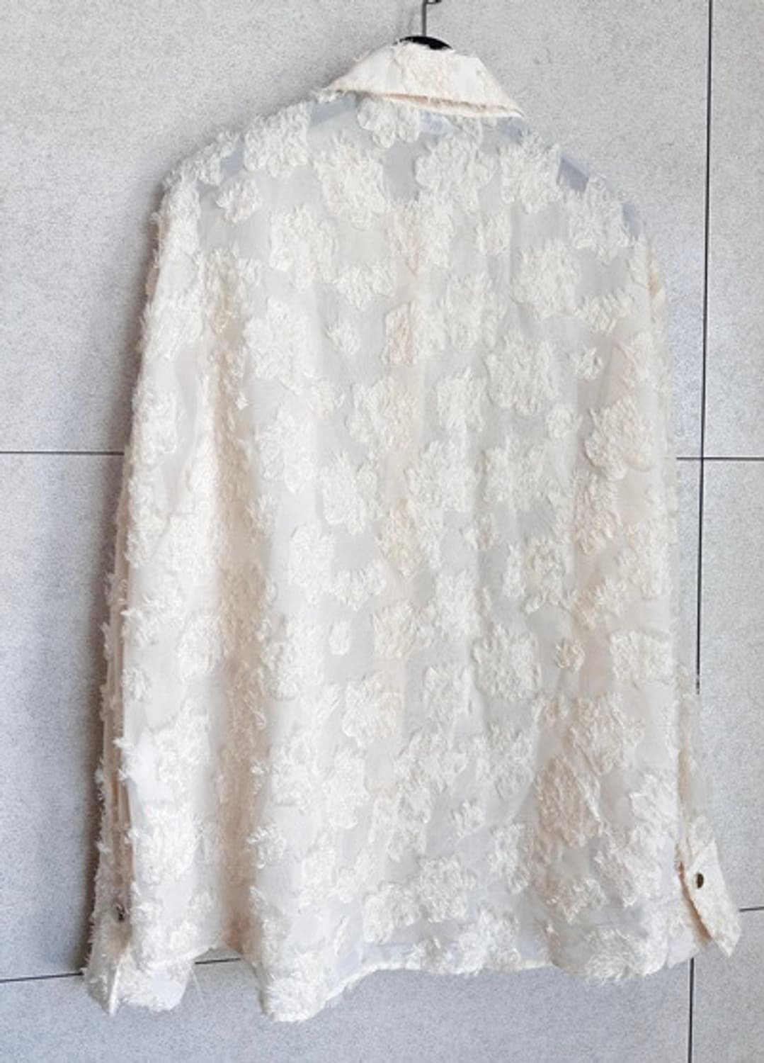 자라 컷아웃 플라워 블라우스  상품이미지6