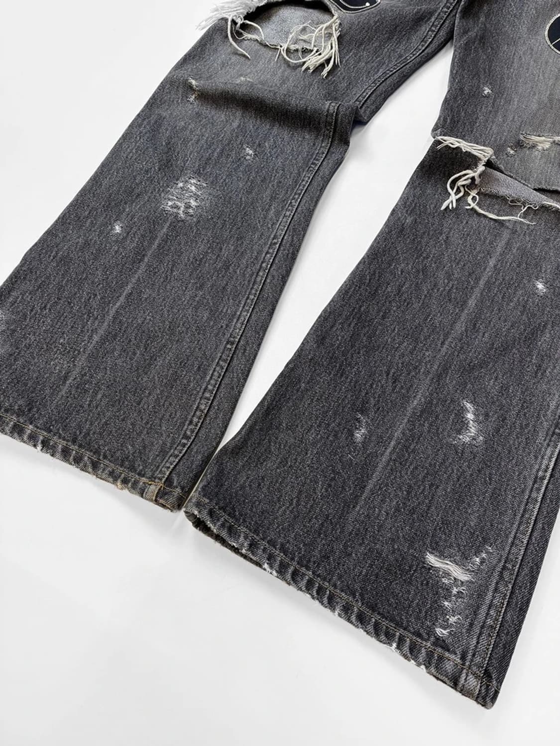 니들스 버터플라이 패치 부츠컷 데님 팬츠 PN5665    상품이미지5