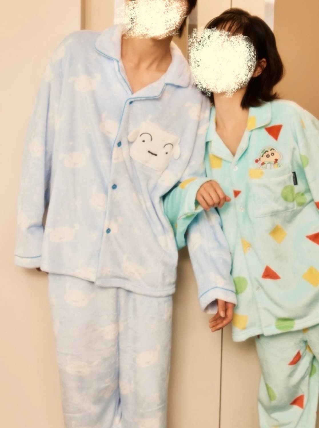 짱구 수면잠옷 (라이트블루) 상품이미지1