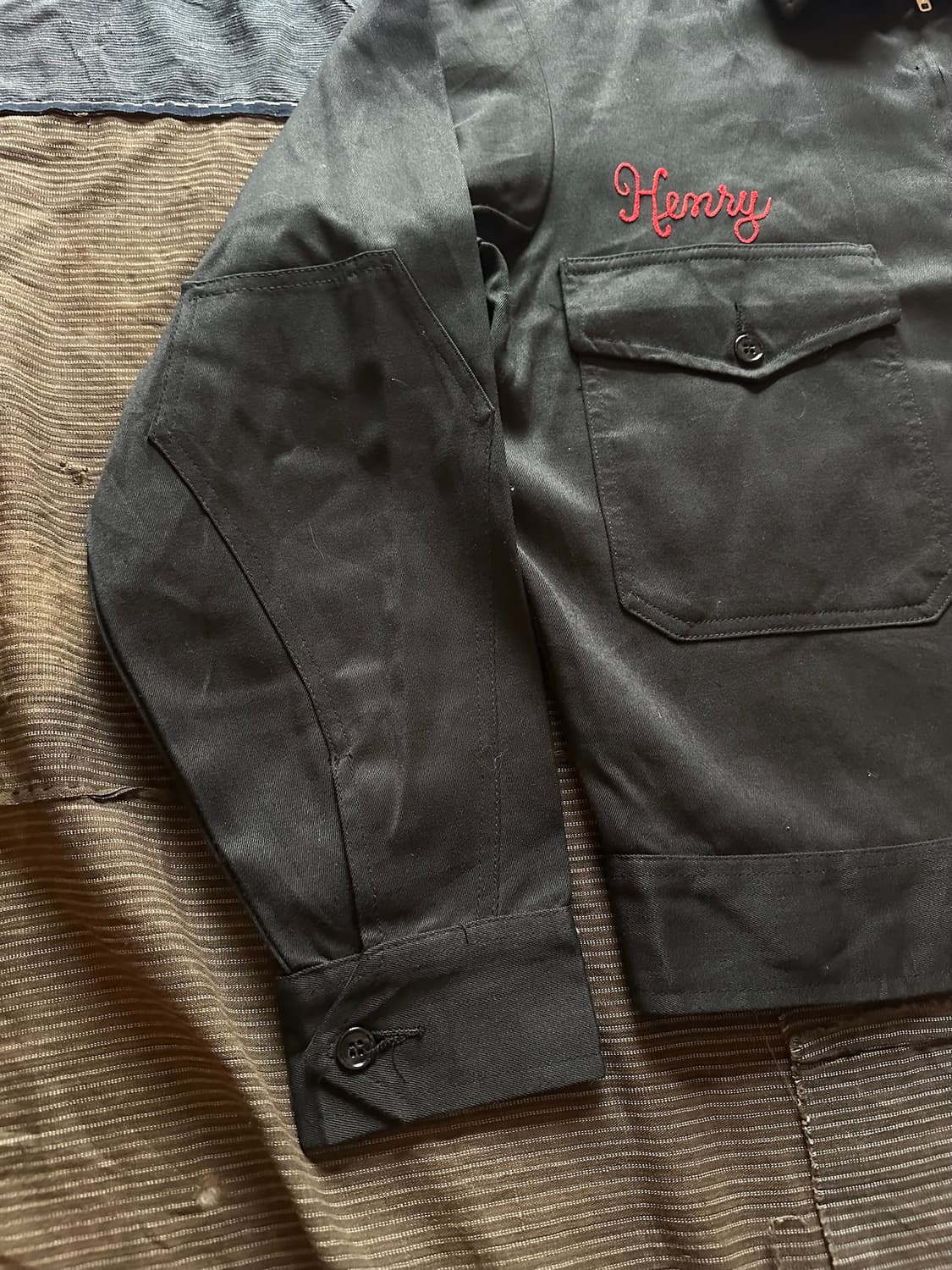 60s Vintage Mechanic Work Jacket 상품이미지5