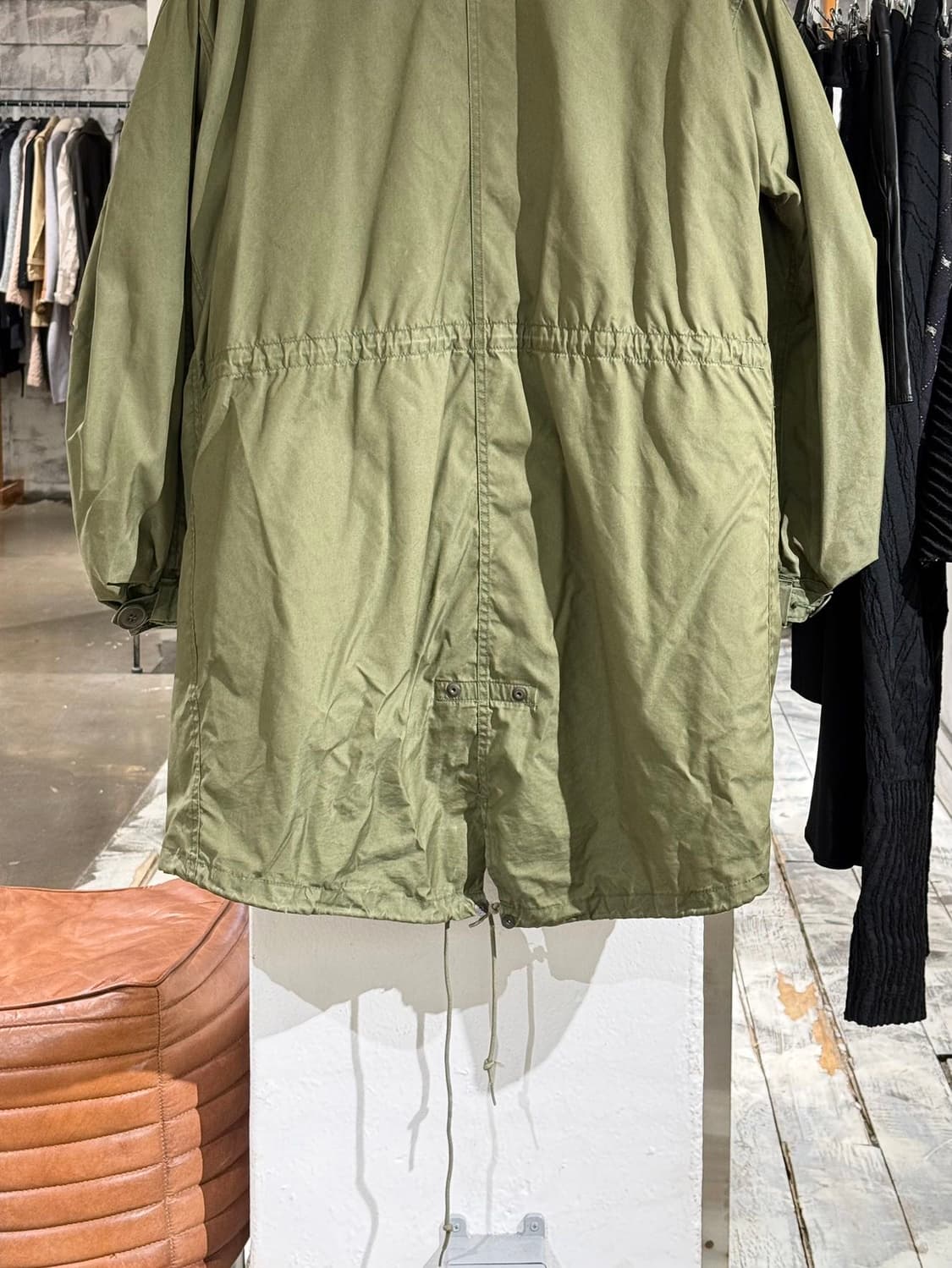 u.s.army M-65 카키 피쉬테일 개파카 상품이미지6