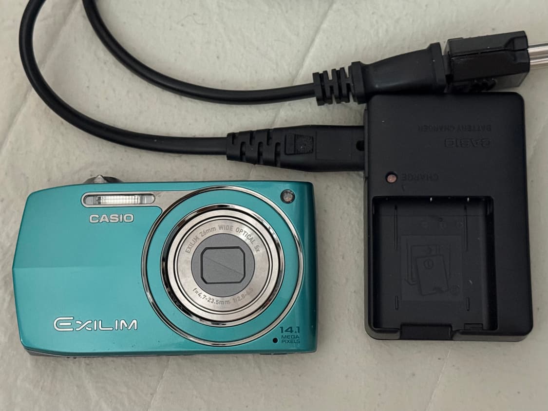 카시오 엑슬림 z2300 디카 민트색상 민트급 상품이미지7