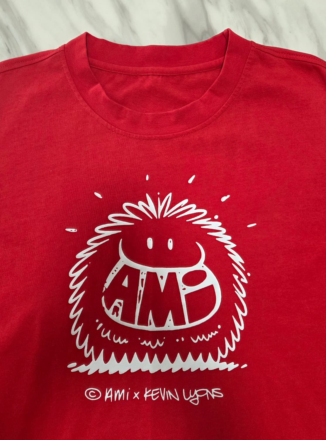 아미 X 캐밴 라이언스 그래픽 반팔 티셔츠 상품이미지3