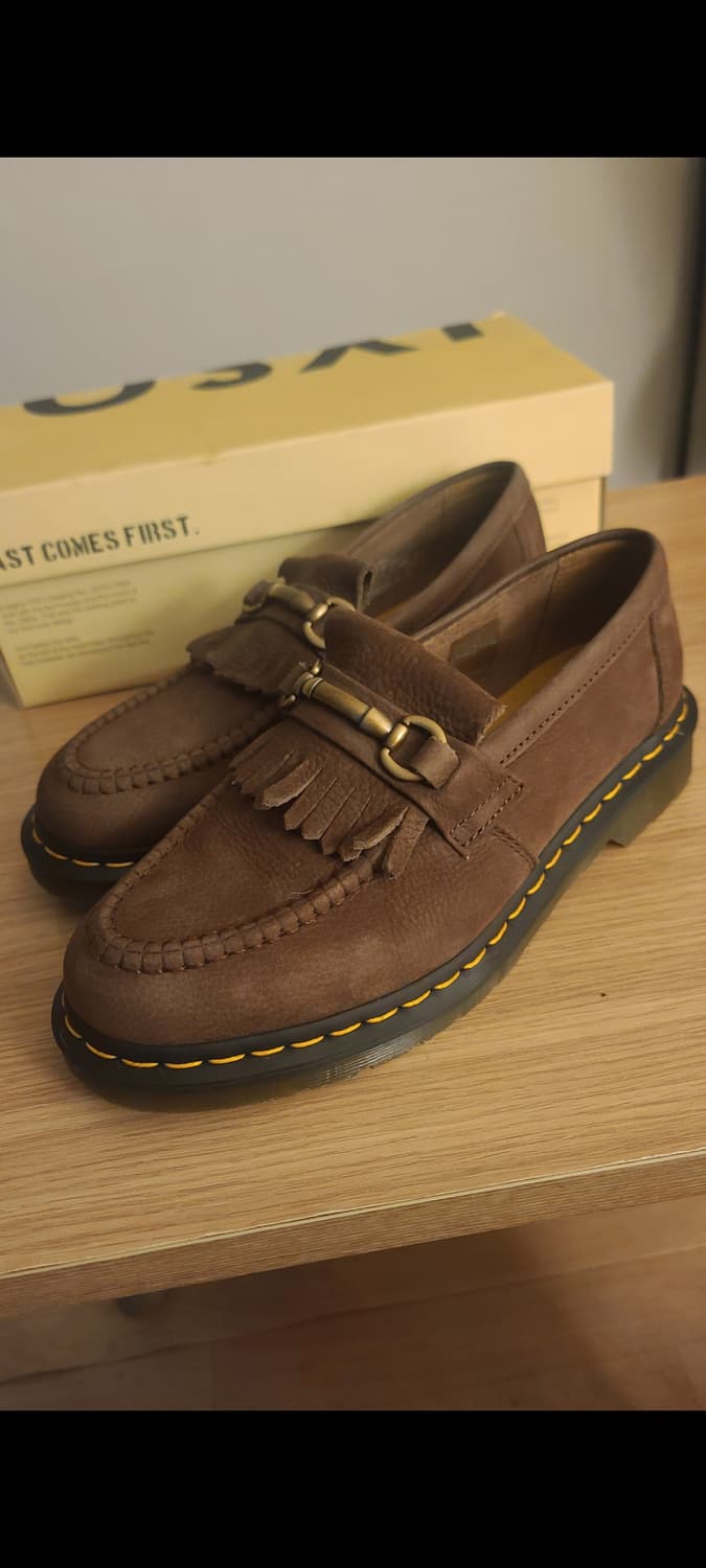 닥터마틴 아드리안스내플 텀블 누벅 브라운 260 상품이미지2