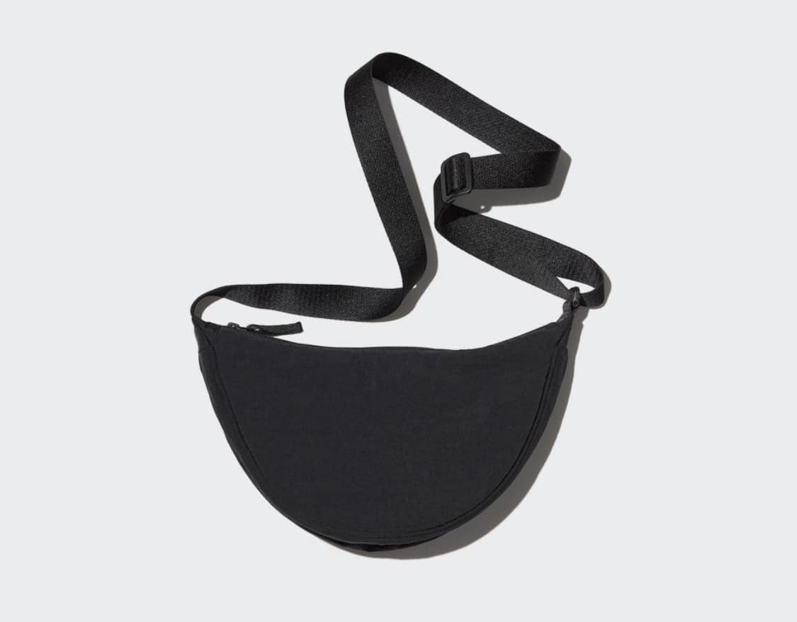 유니클로 라운드 미니 숄더백 크로스백 블랙 상품이미지1