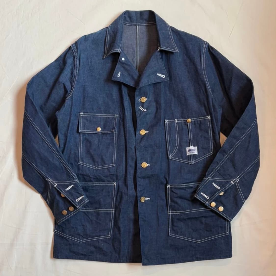 90s SMITH’S 데님 초어자켓(W42 / 110-113) 상품이미지1