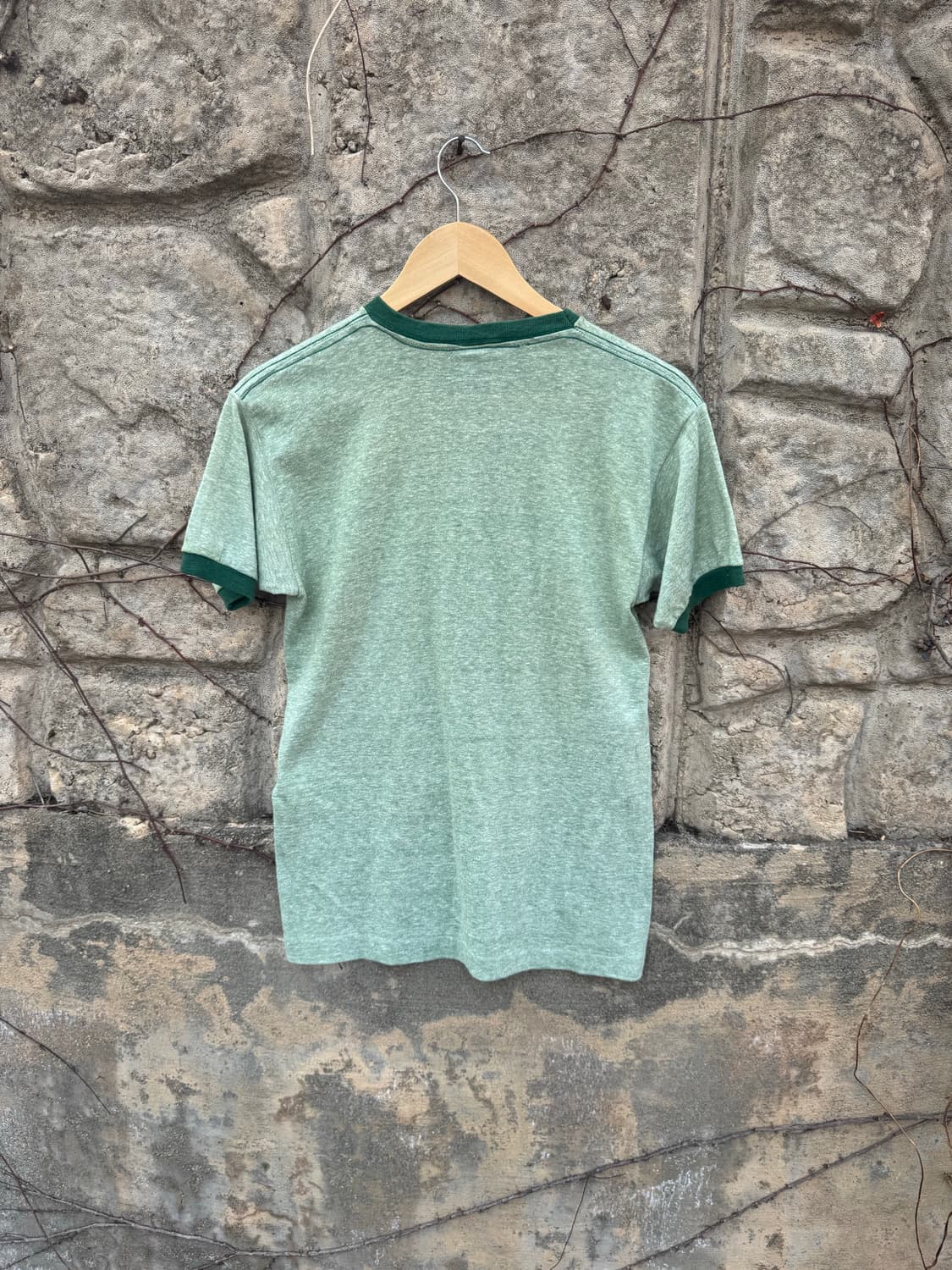 70s 챔피온 빈티지 블루택 싱글스티치 프린팅 반팔 티셔츠 m 상품이미지3