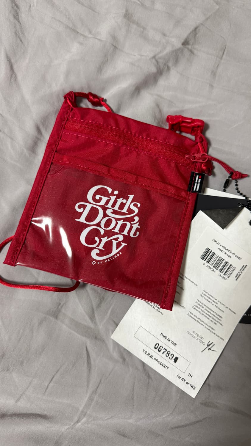 베르디 GDC X 헬리녹스 ID CASE RED (사코슈) 상품이미지1