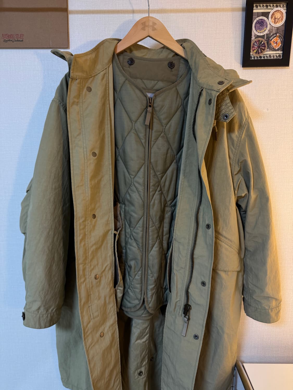 [100]시리즈 series 밀리터리 모즈코트 23FW 상품이미지3