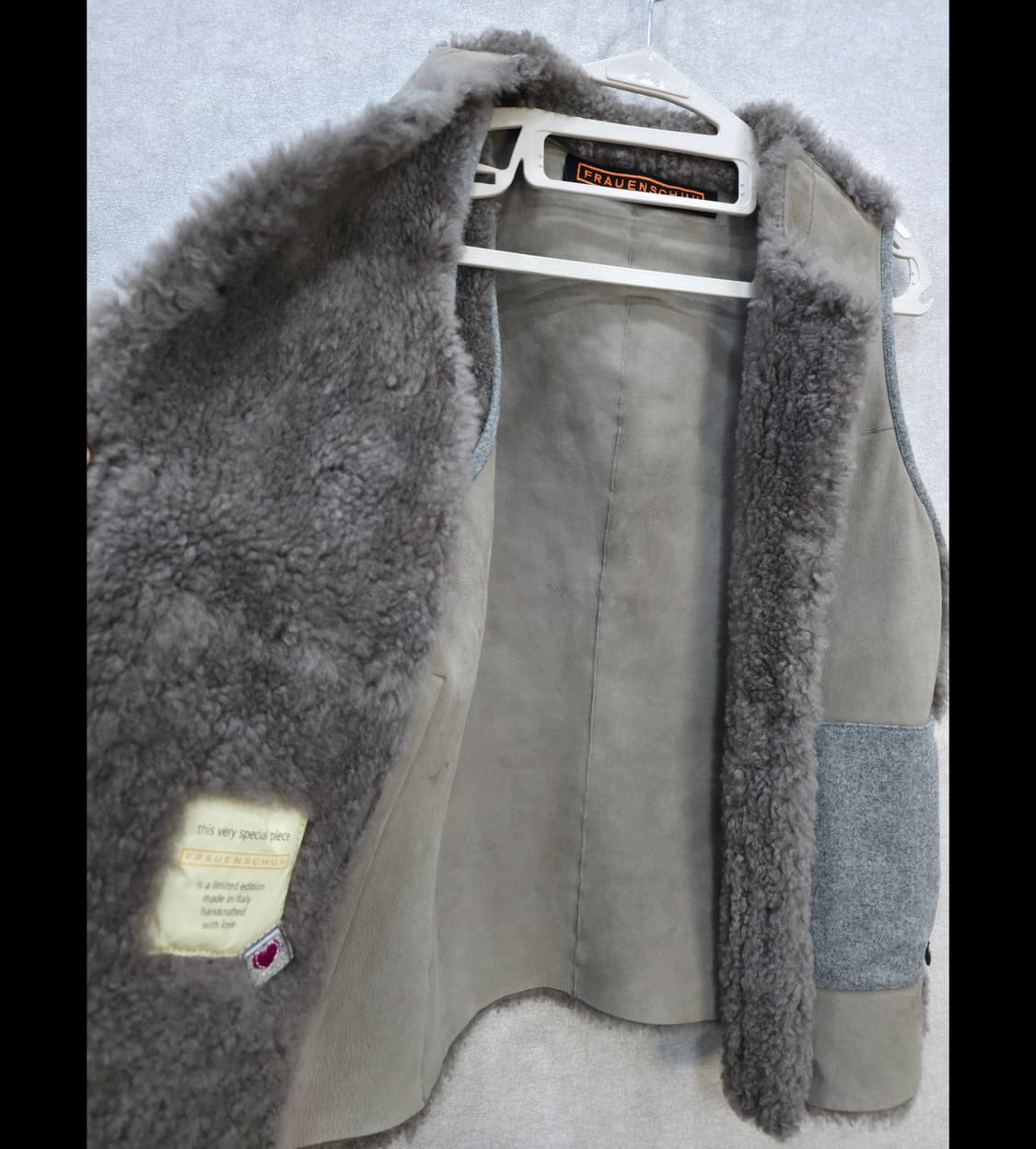 하이엔드 리미티드 무스탕 조끼  Frauenschuh(프라우엔슈) 상품이미지1