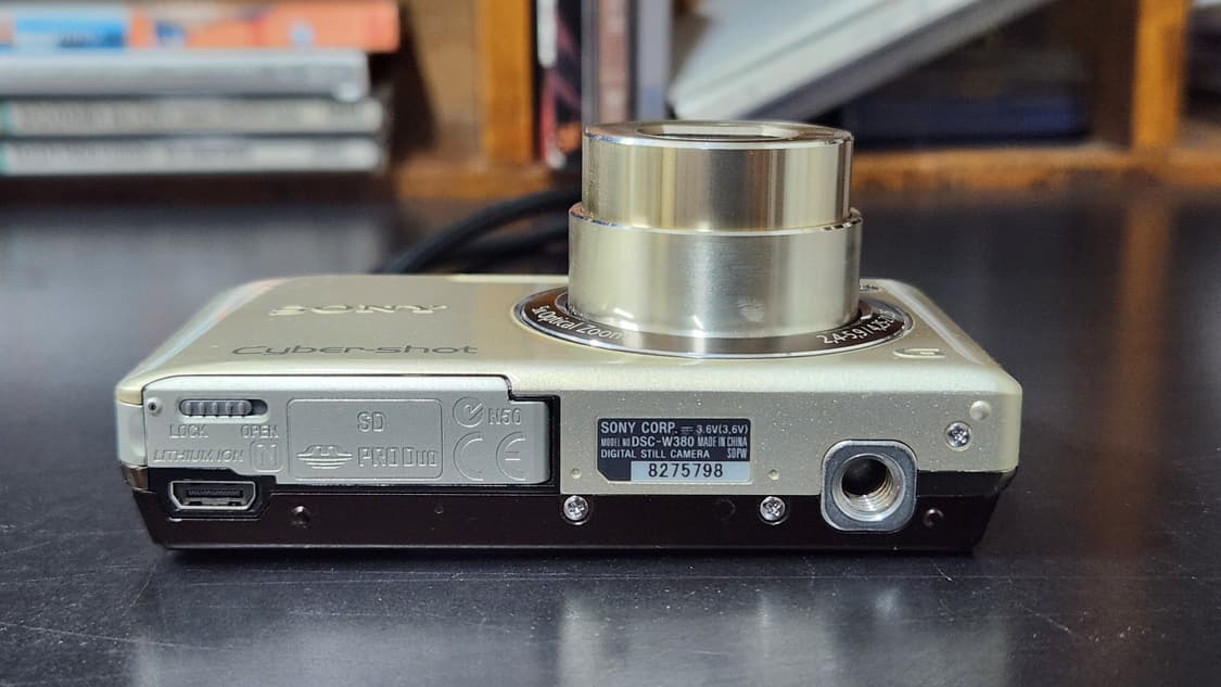 소니 사이버샷 DSC-W380 빈티지 디카 상품이미지8