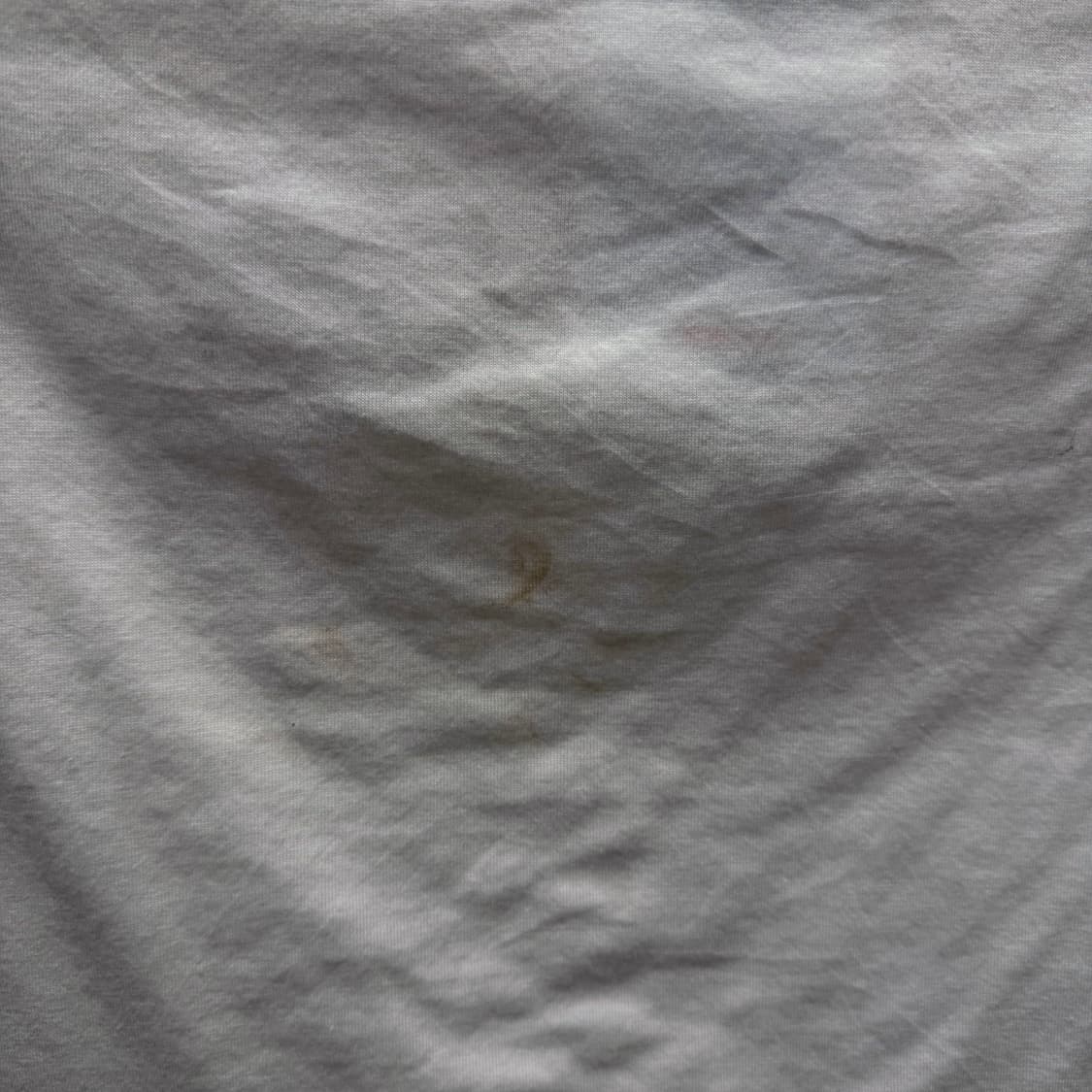 꾸레쥬 7부 블라우스 레이스 커프스 라운드넥 무지 디테일 슬림핏 화이트 상품이미지9