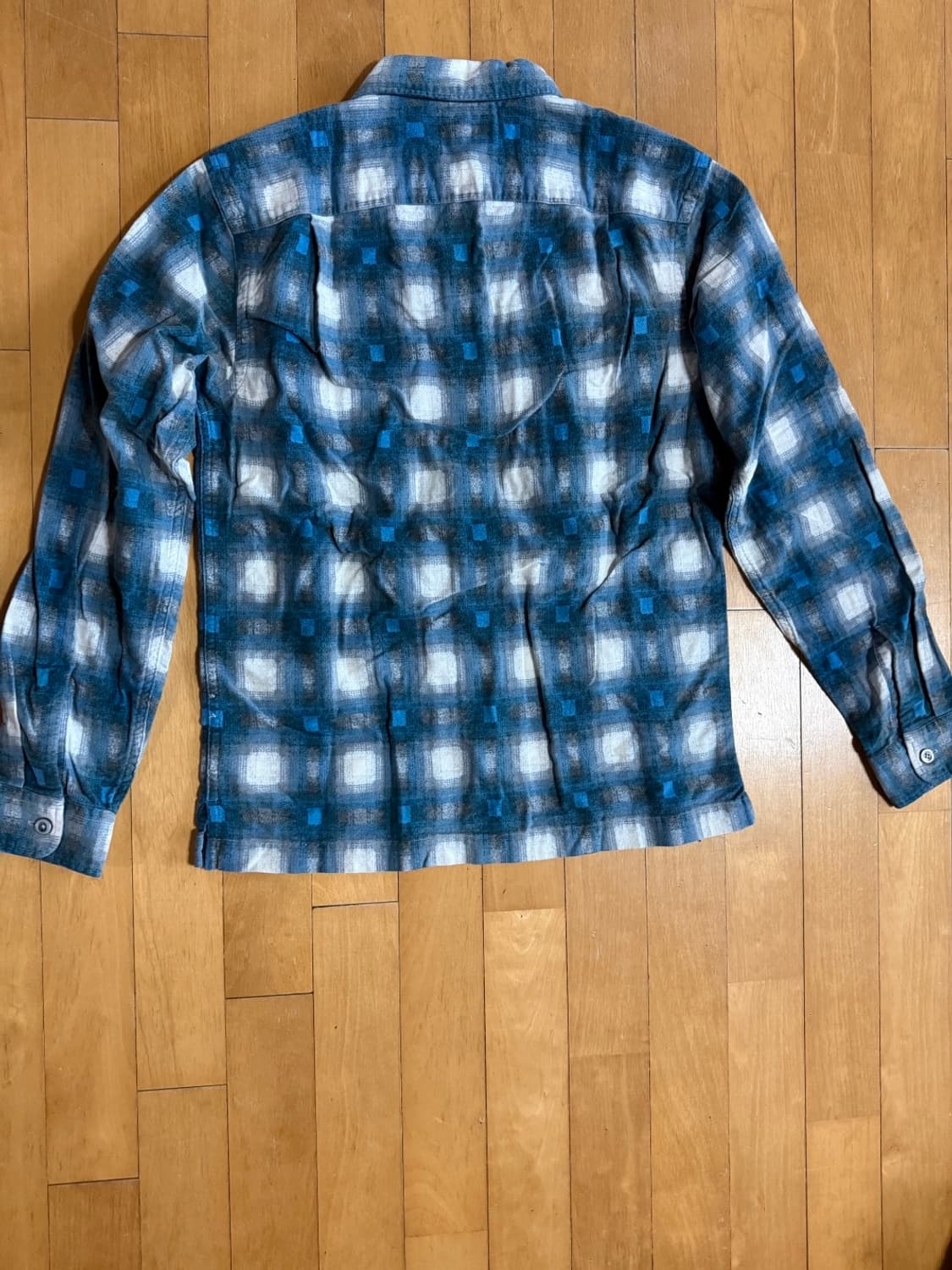 RRL Plaid Flannel Camp Shirt 상품이미지10