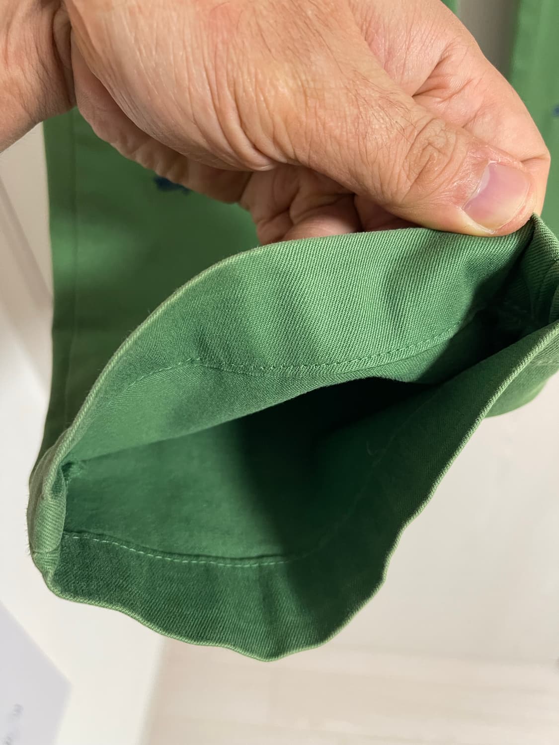 브룩스 브라더스 레드플리스 비행기 자수 그린 치노 팬츠 W32/L30 상품이미지3