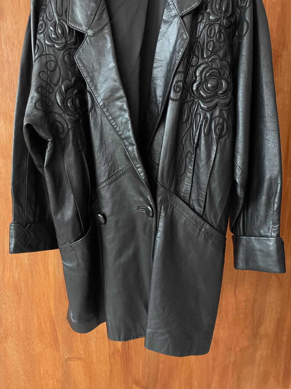 Black floral cord embroidery jacket 상품이미지6