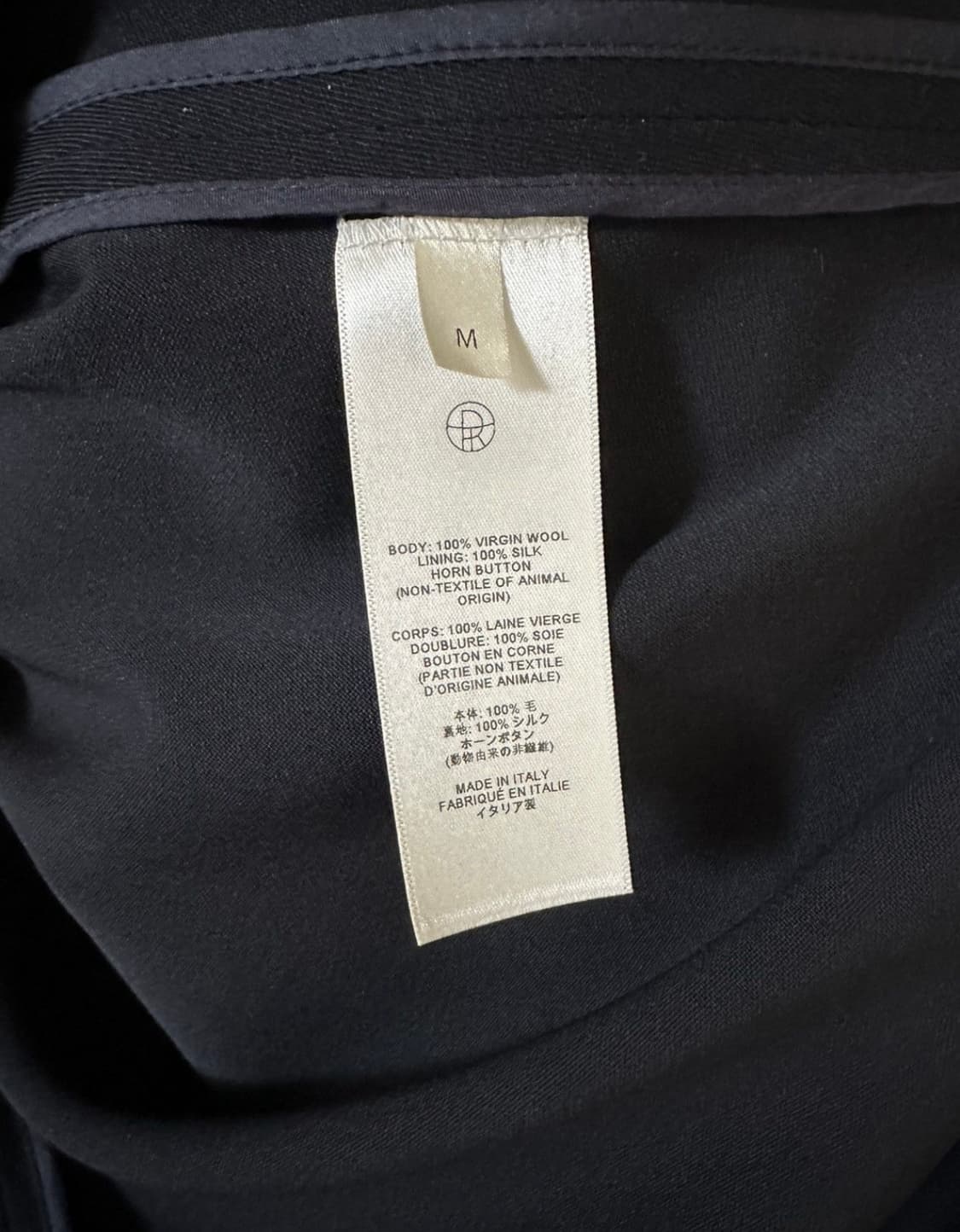 the row argo coat 네이비 m 사이즈 상품이미지6