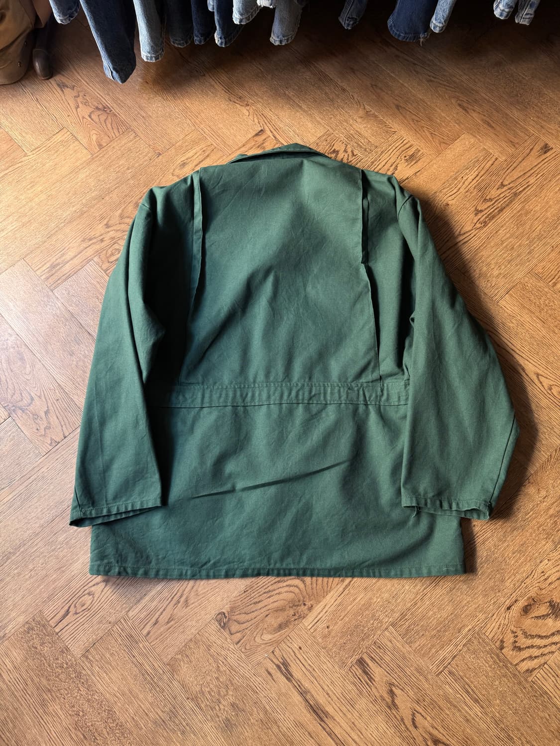 [2XL]유로 빈티지 그린 프렌치 워크자켓 상품이미지7