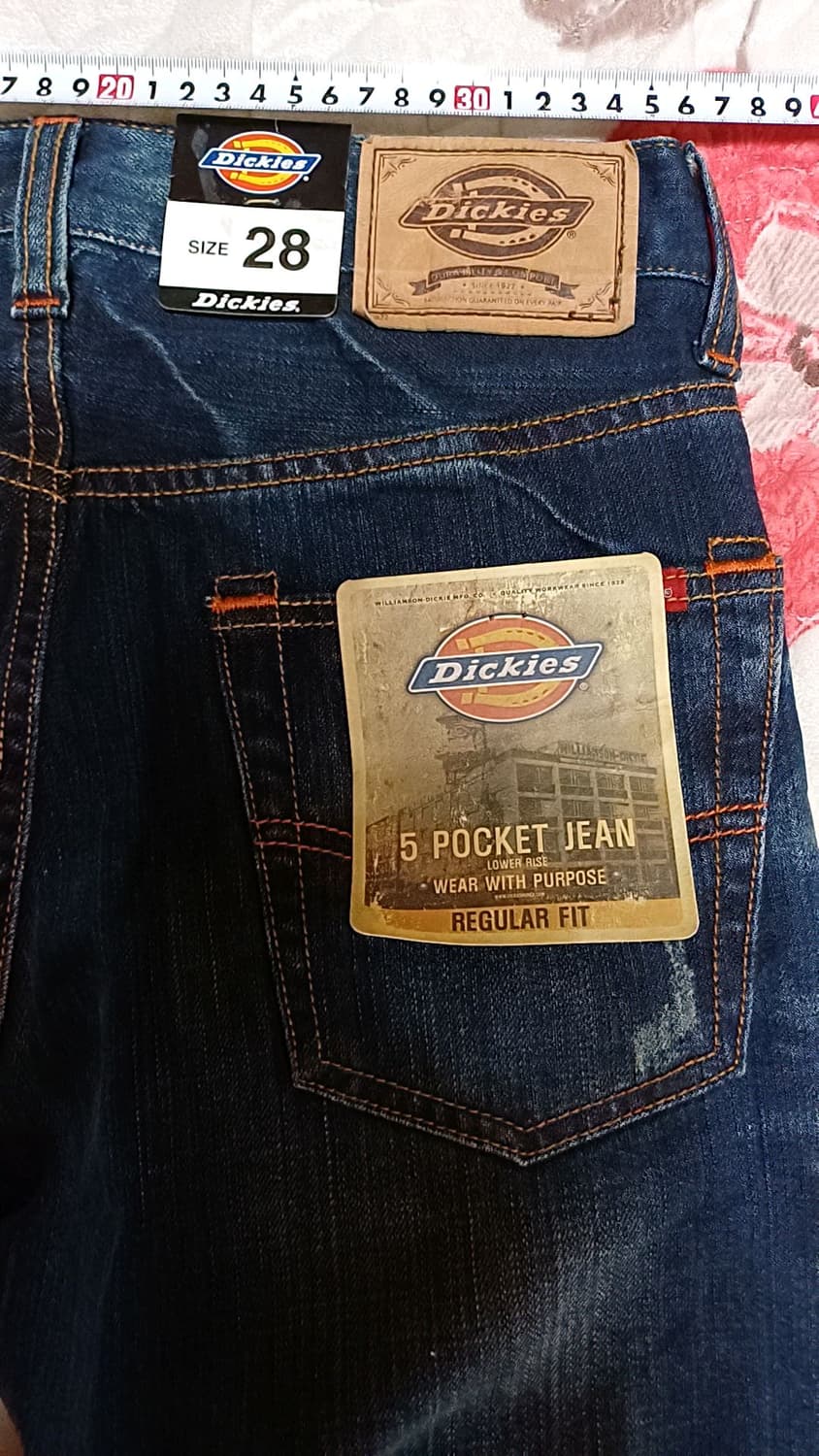 디키즈 미사용 빈티지청바지 28인치 기장99 상품이미지7