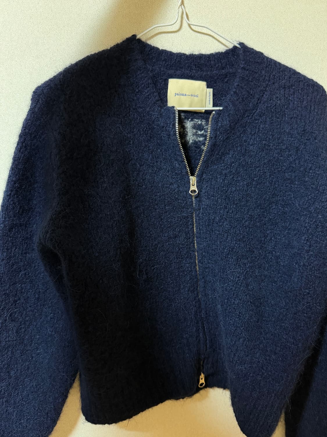 (M) 팔로마울 PLAISIR ZIP 울 집업 상품이미지6