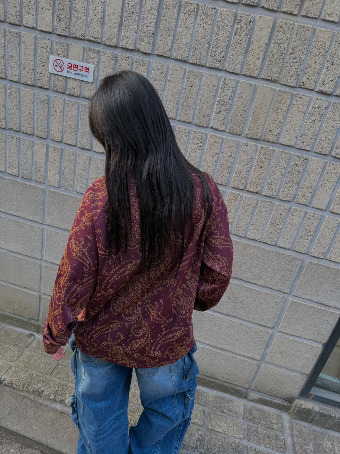 니들스 21A/W 자카드 페이즐리 패턴 집업 상품이미지9