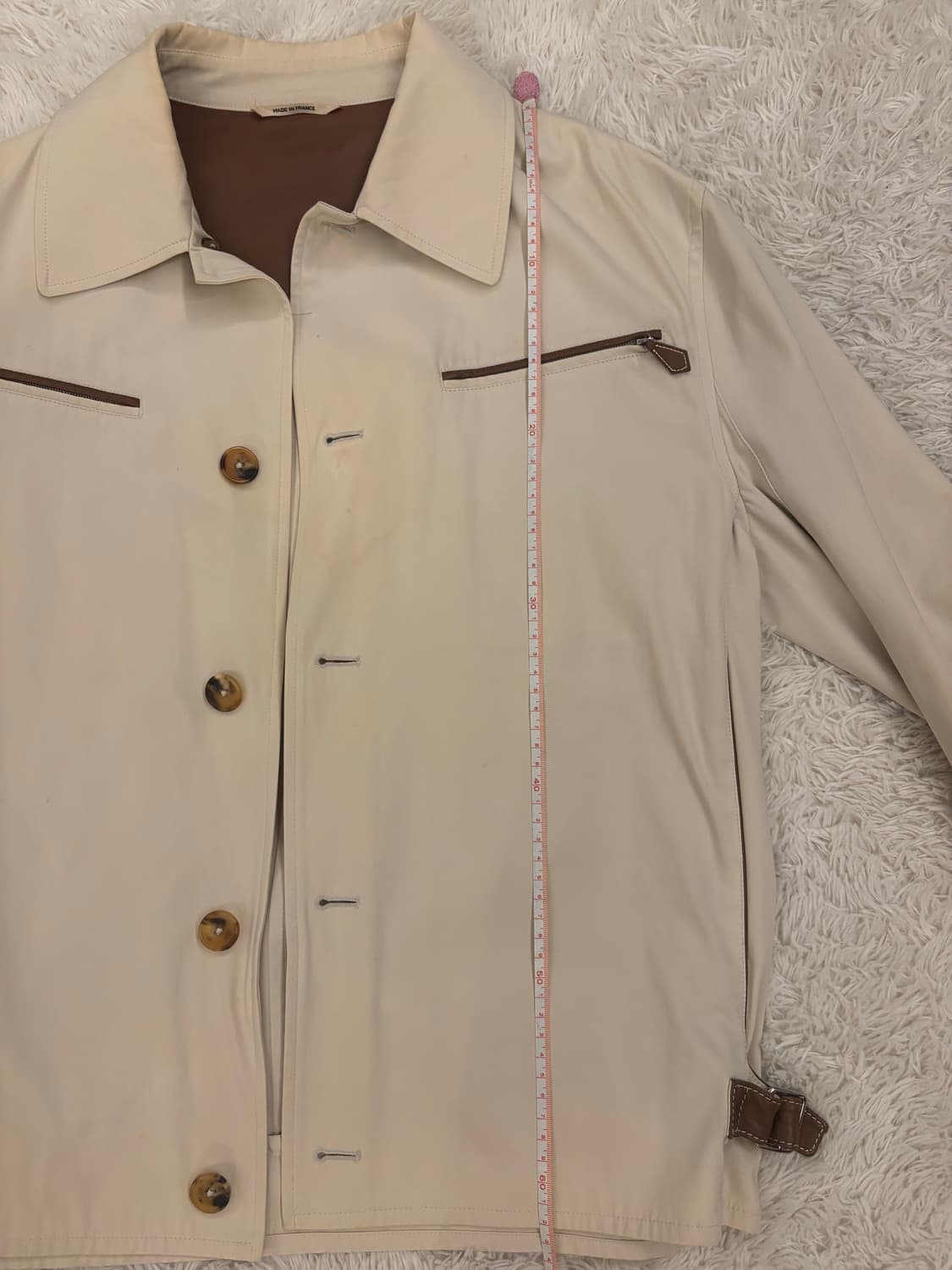 에르메스 아이보리 자켓 남성 상품이미지10