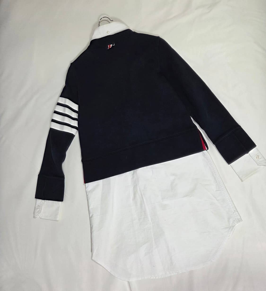 톰브라운 여성 셔츠형 가디건 원피스 상품이미지5