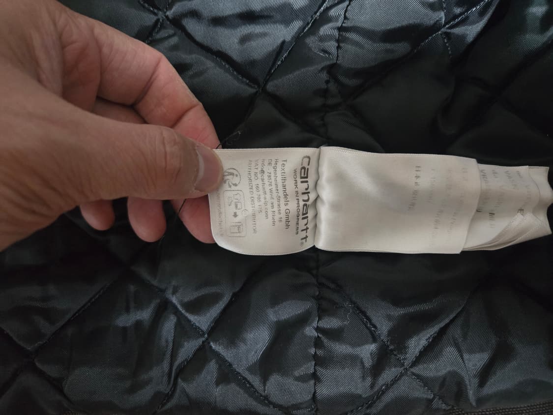 칼하트 디트로이트 자켓 토바코/블랙 상품이미지5