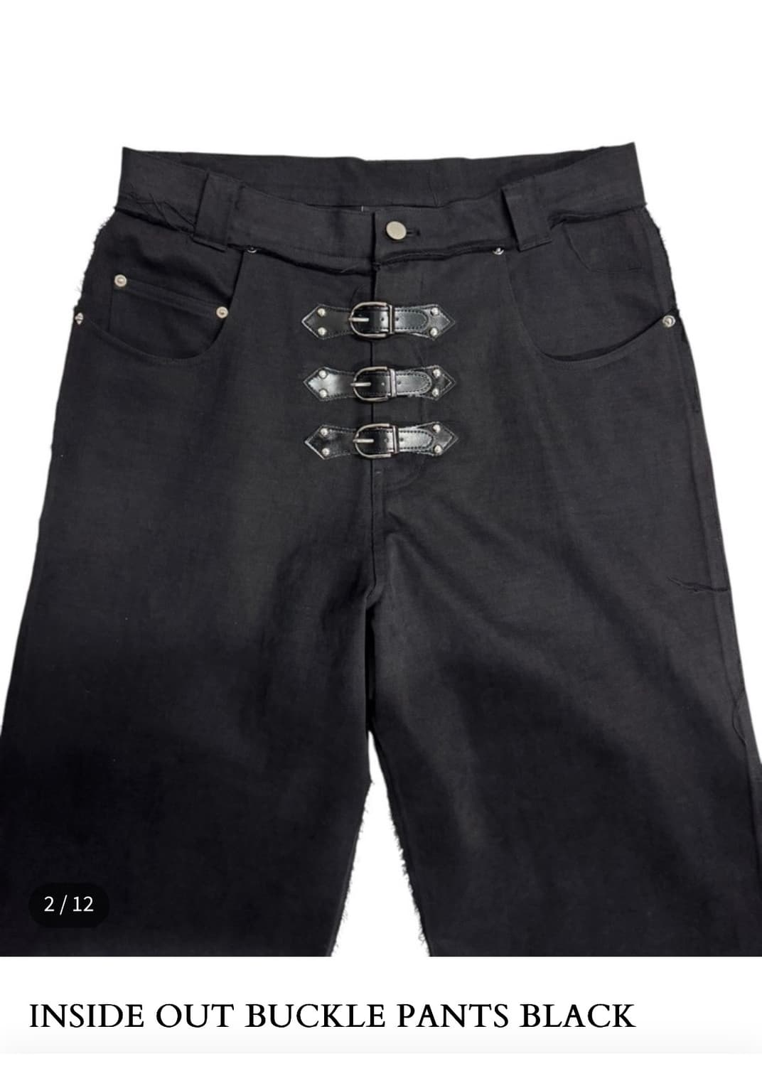 Mosaic Society 버클팬츠 상품이미지6