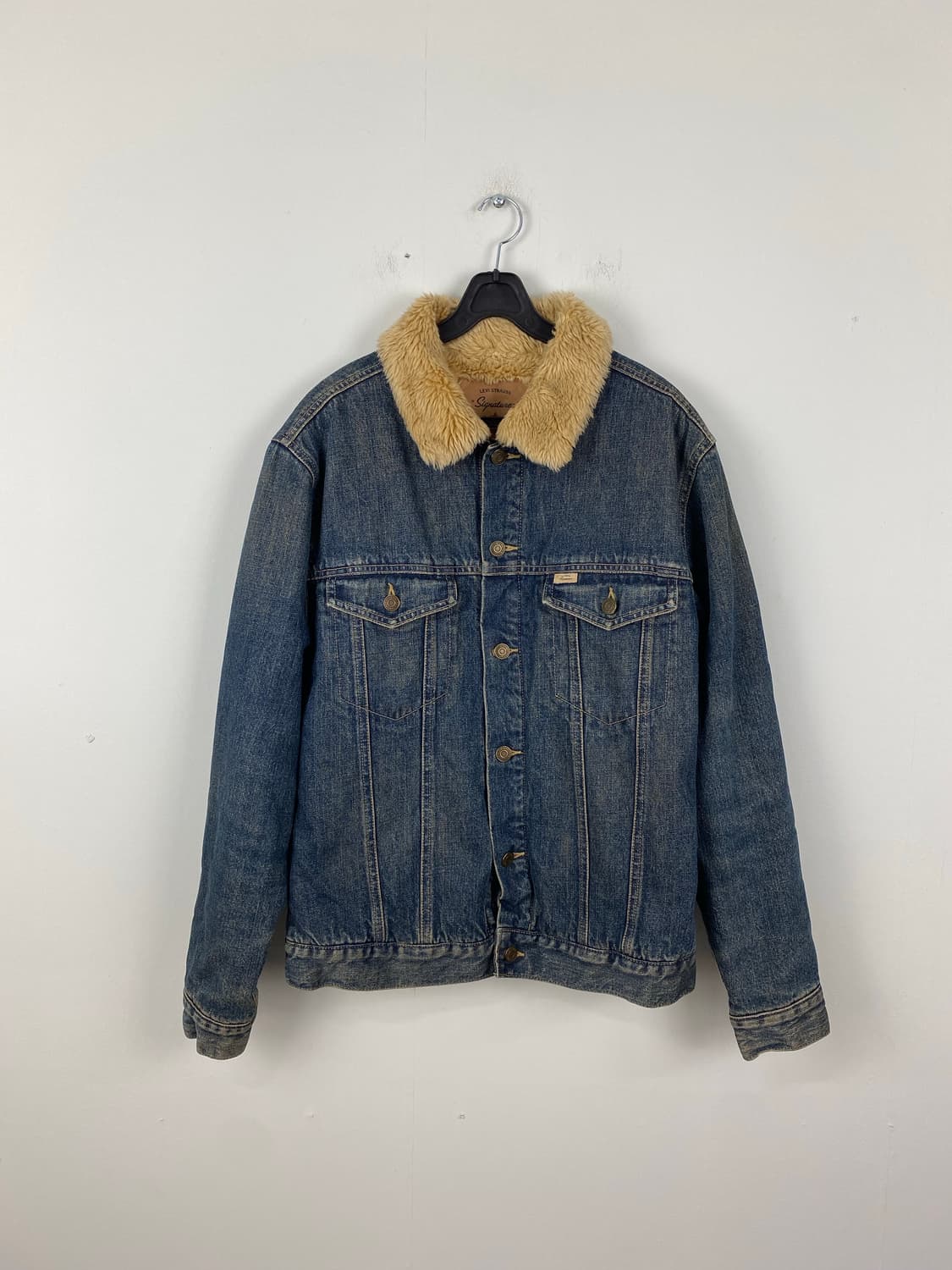 리바이스 시그니처 쉐르파 양털 데님 자켓 M 상품이미지1