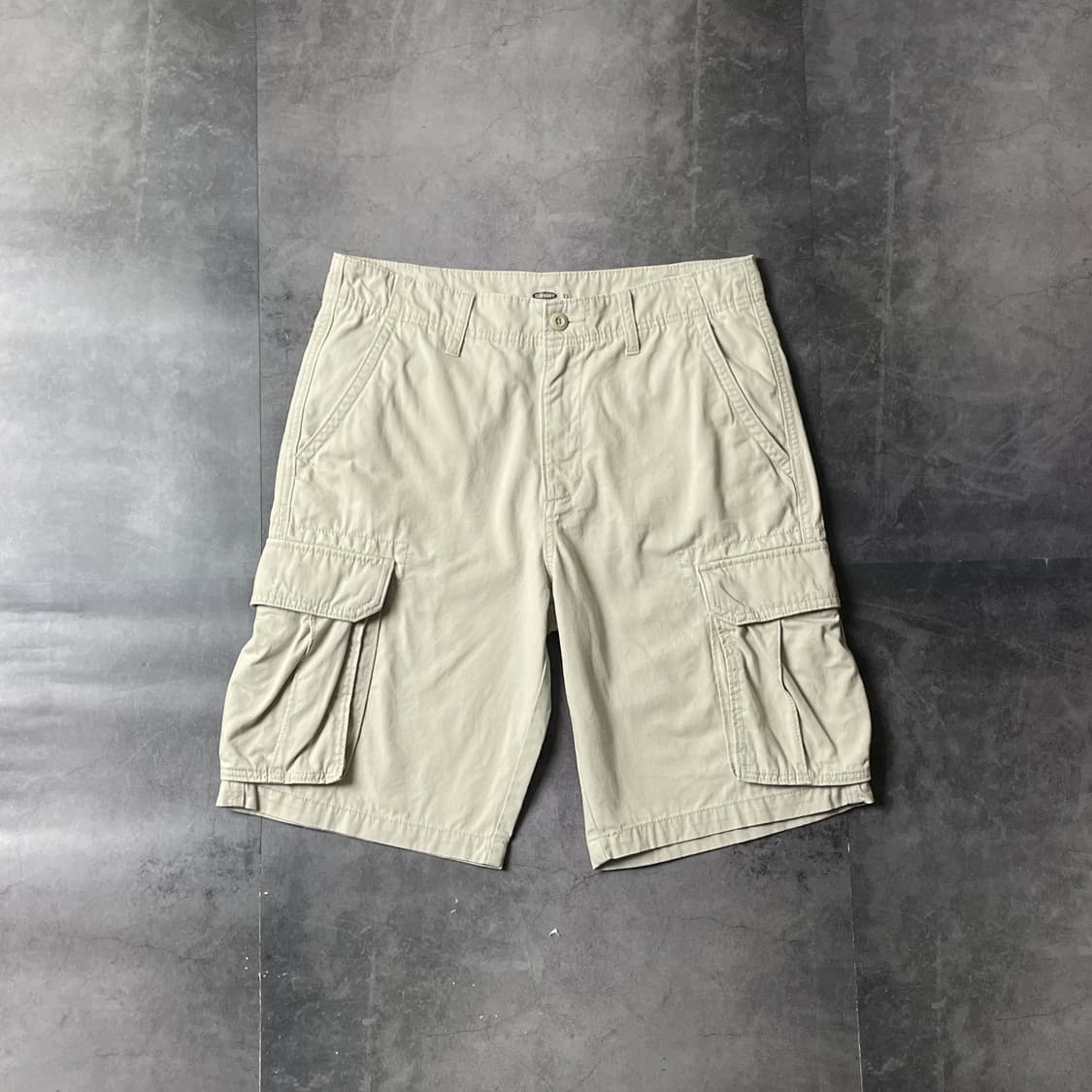 OLD NAVY 올드네이비 아이보리 코튼 카고 하프 팬츠 A00766 상품이미지1