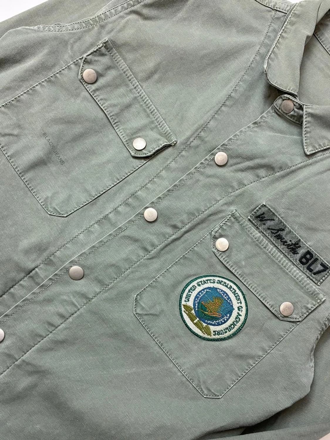 블랙라벨 펜타곤 00s 밀리터리 야상 셔츠 PN5074 상품이미지3