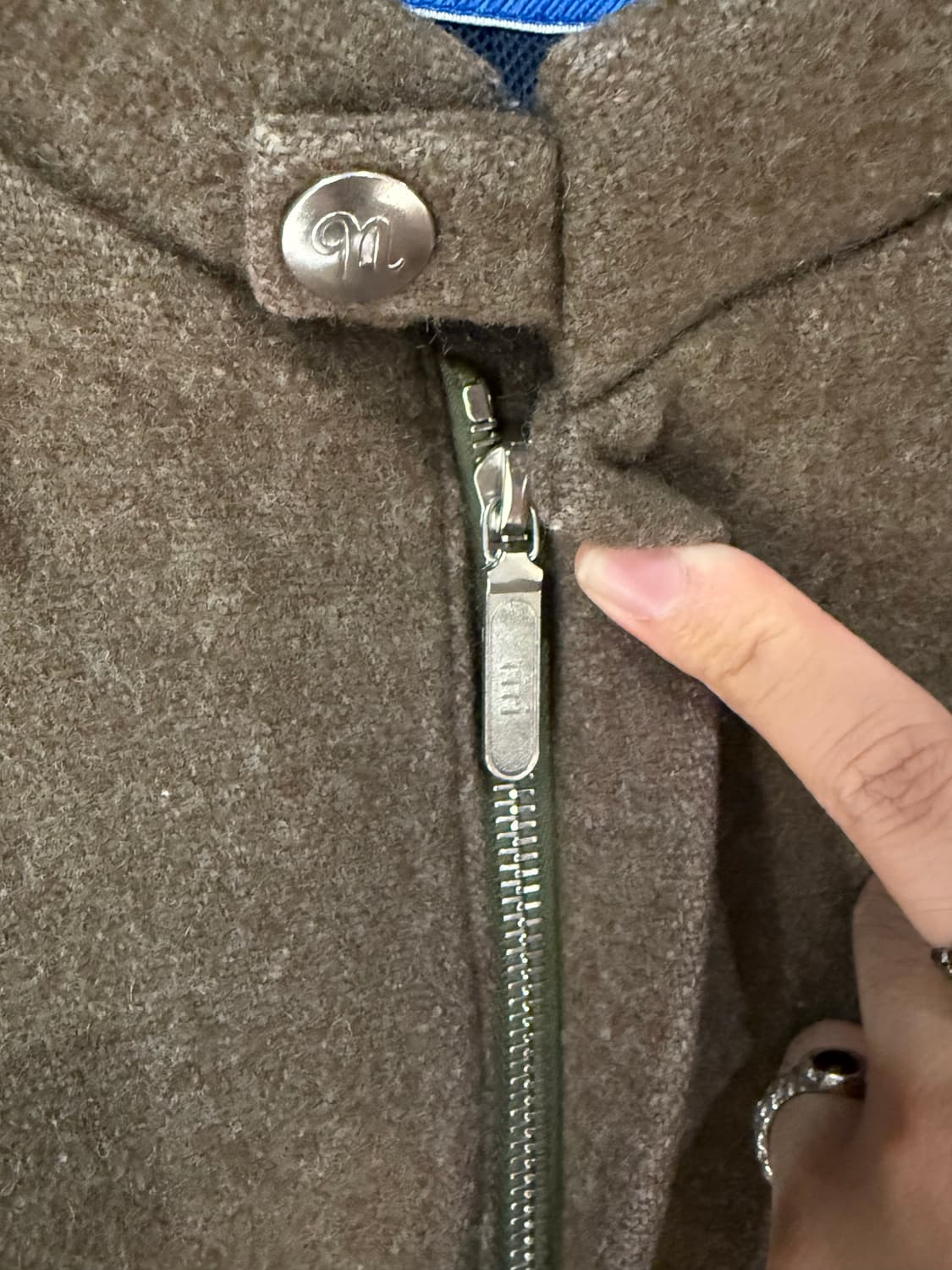 넘버나인 05FW 아카이브 울 자켓  상품이미지8