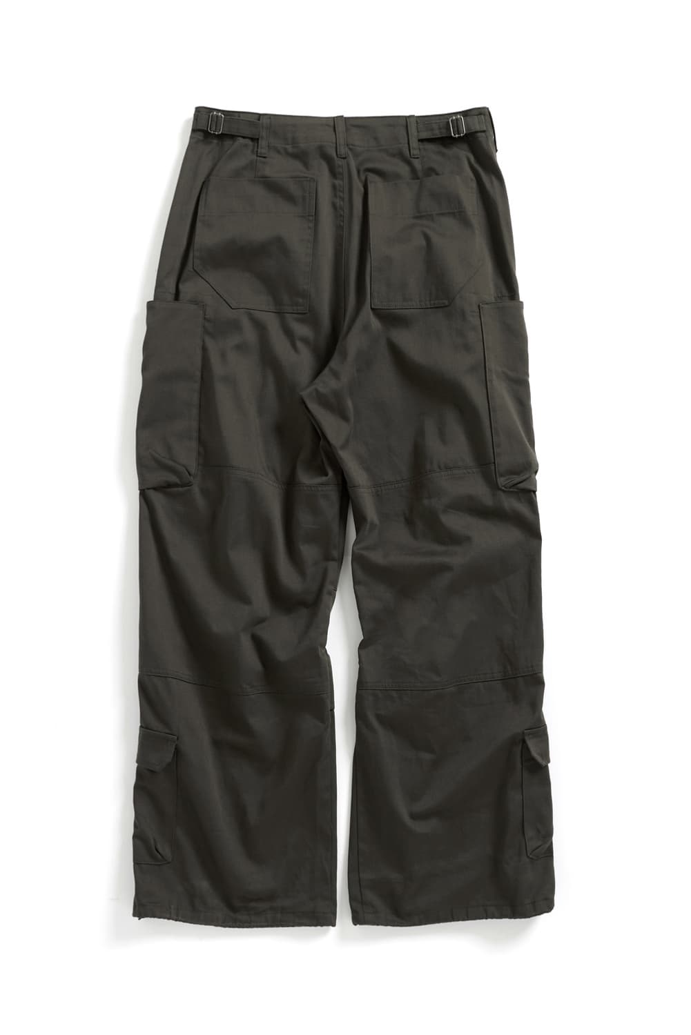 Zip Cargo Work Pants Dark Khaki 상품이미지2