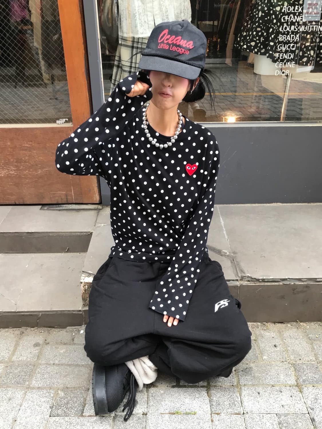 < Comme Des Garcons Dots L/S> 상품이미지1