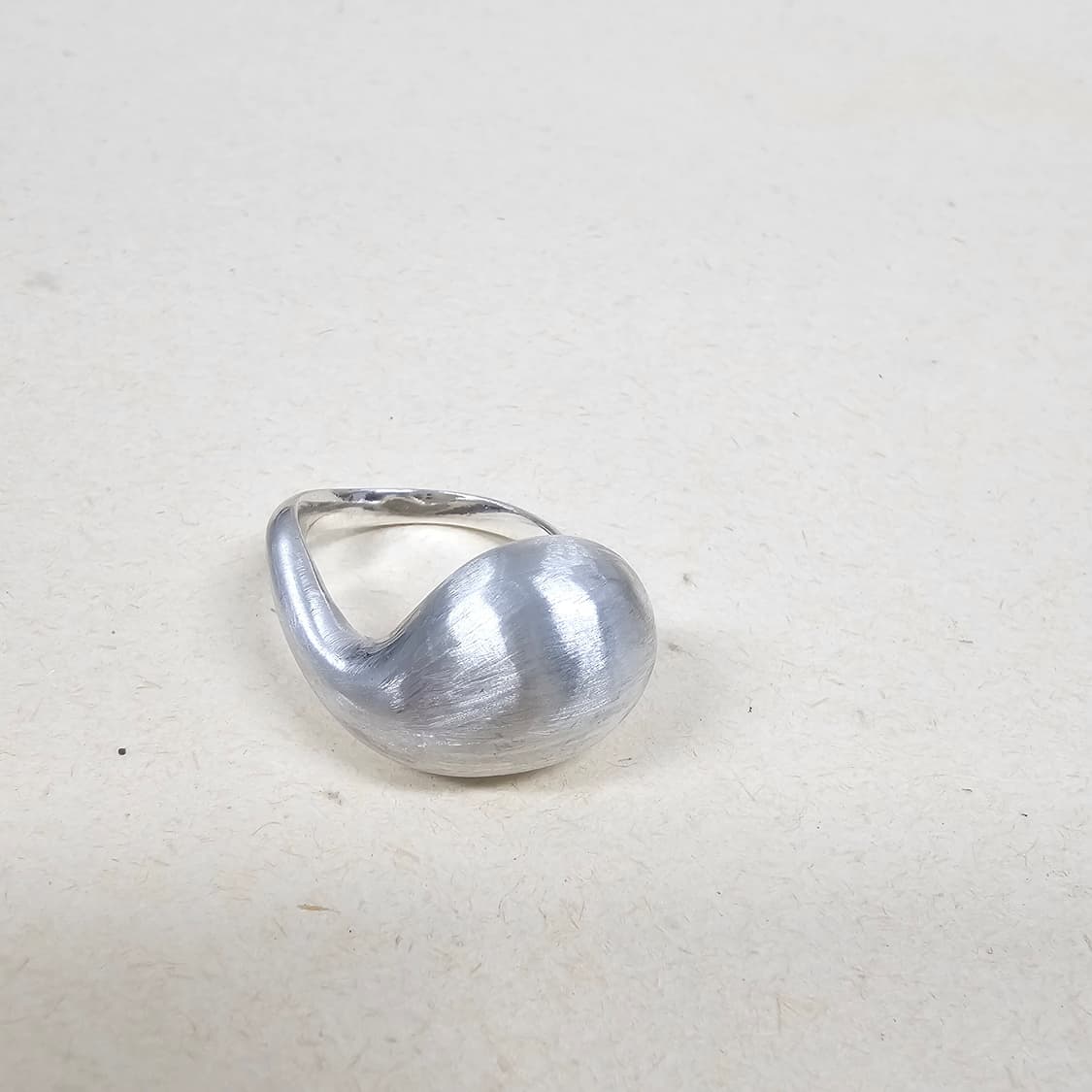 925silver 무광실버 오픈링 반지 상품이미지4