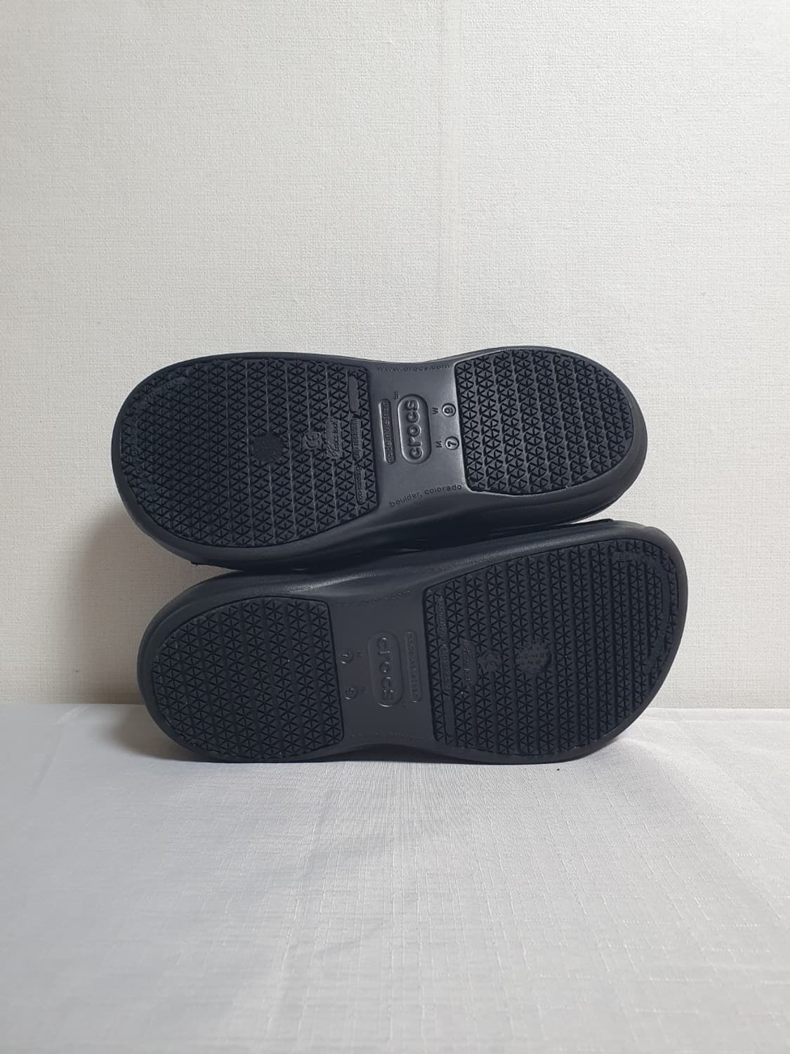 택포가 260mm 크록스 샌들 비스트로 클로그 블랙 상품이미지7