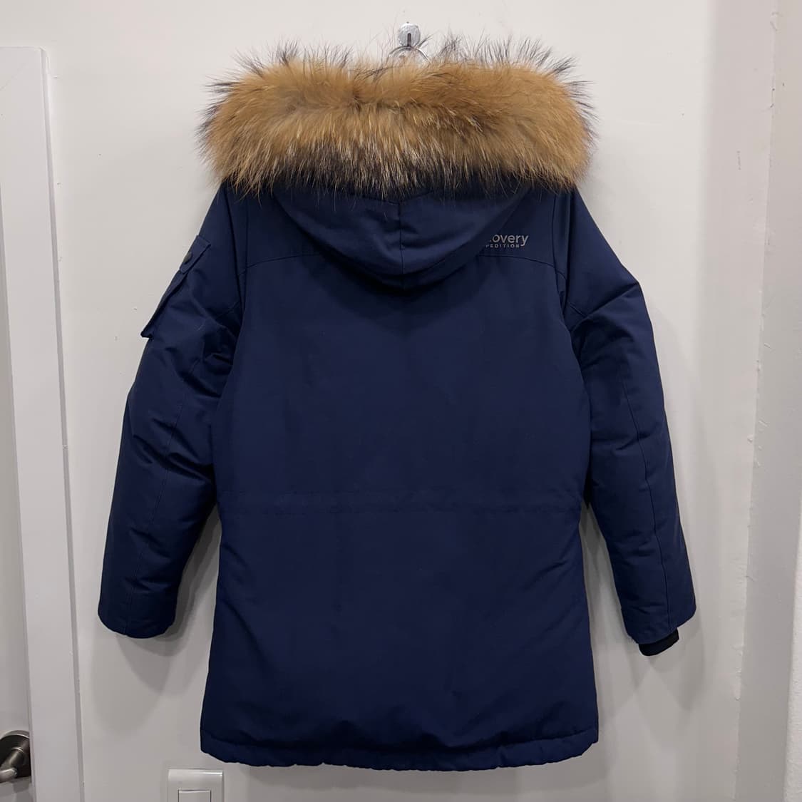 디스커버리 벤쳐포스 덕다운 패치 후드패딩 상품이미지5