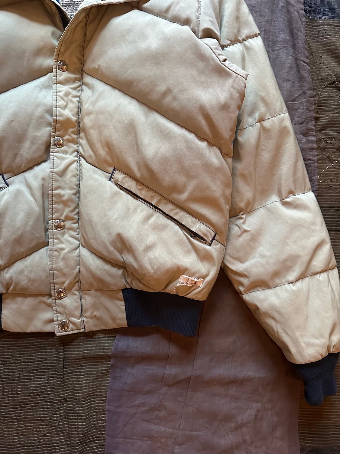 70s USA 빈티지 노스페이스 스키 다운 파카 패딩 상품이미지3