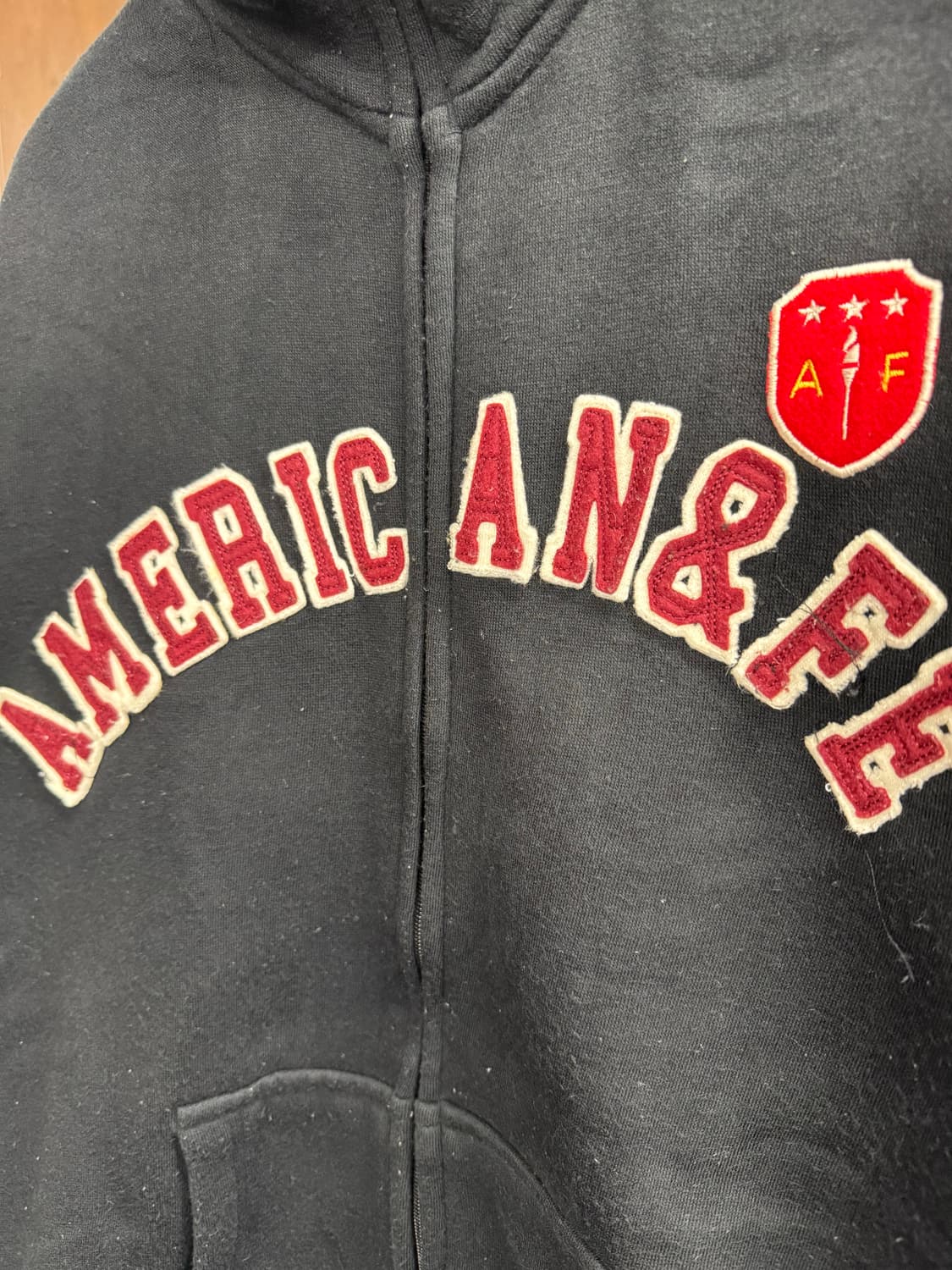 Anerican&Feeling 빈티지 풀집업 스웻셔츠 상품이미지2