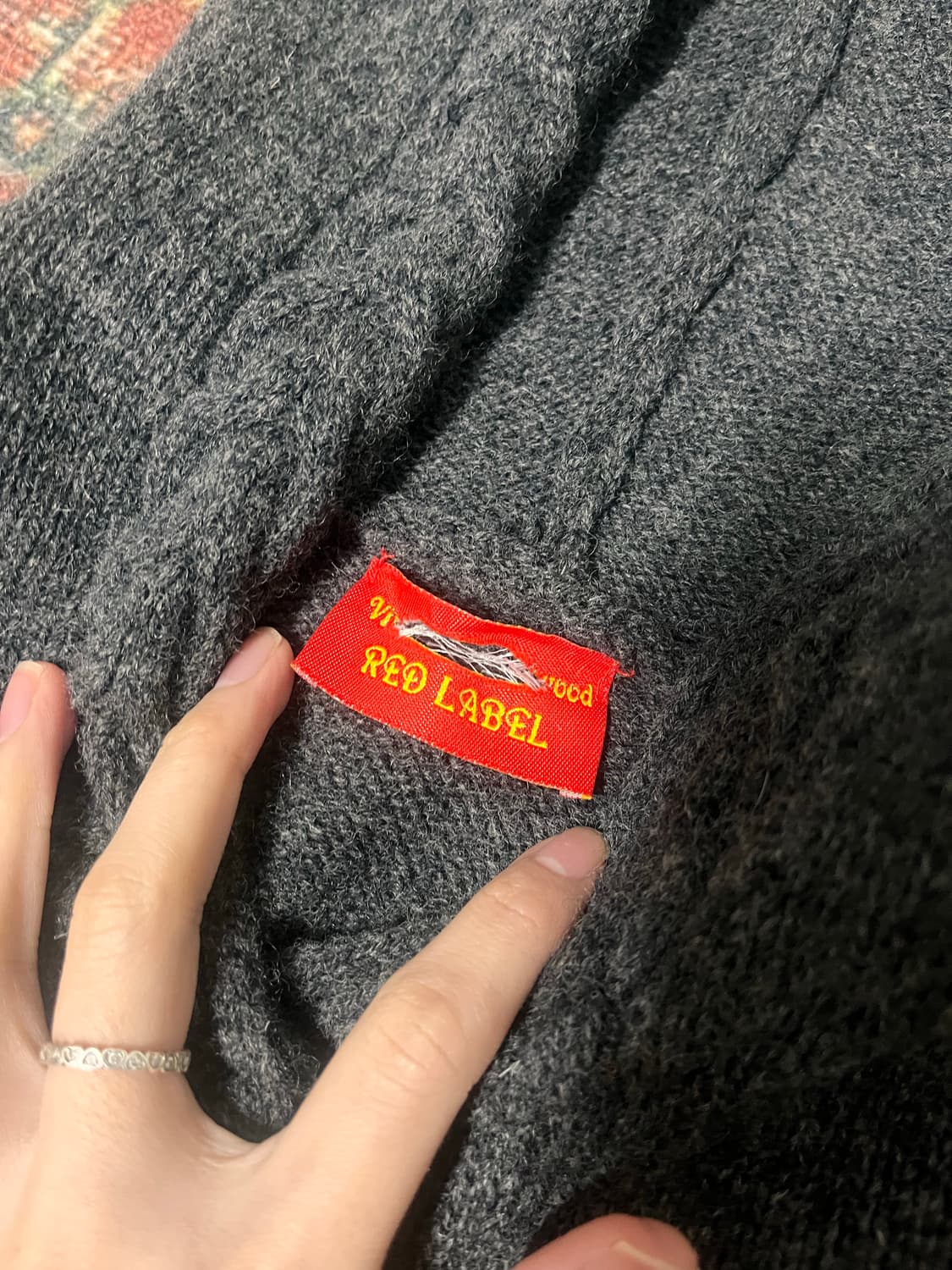 비비안웨스트우드 레드라벨 롱 가디건 상품이미지2