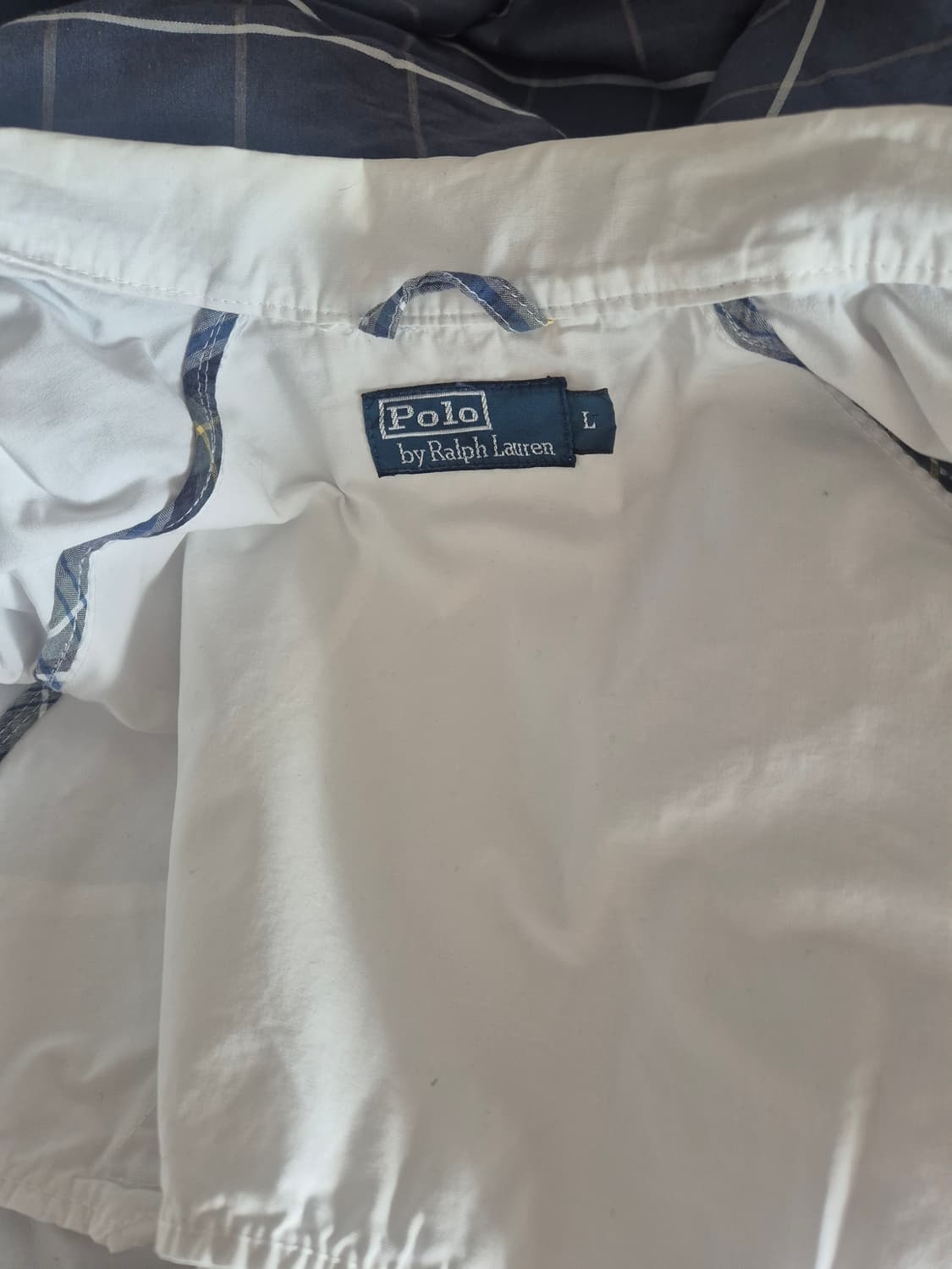 폴로 랄프로렌 화이트 헤링턴 자켓 상품이미지3