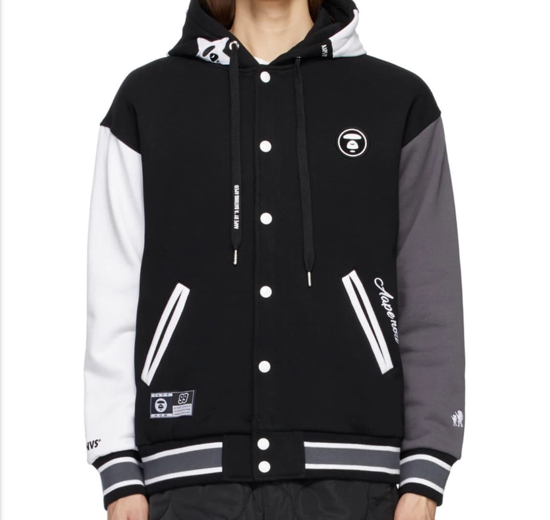 에이프 베이스볼 자켓 상품이미지1