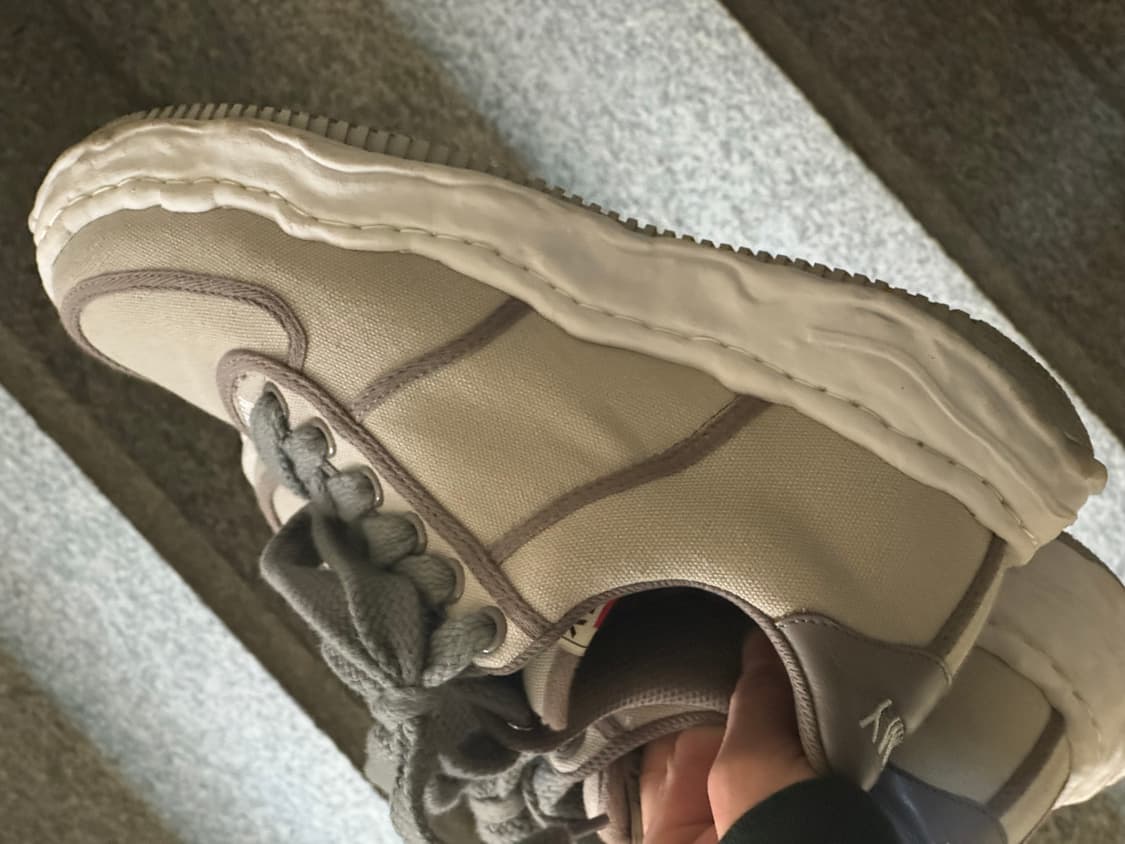 미하라 야스히로 웨인 캔버스 그레이 43사이즈 스니커즈 상품이미지3