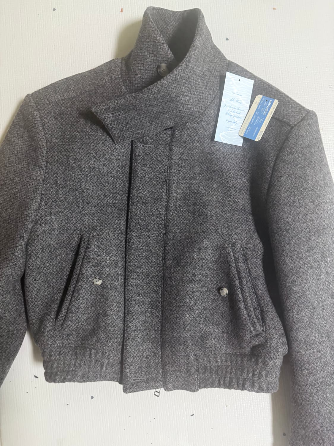 급처)웨이비니스 하이넥 자켓 2사이즈 상품이미지1