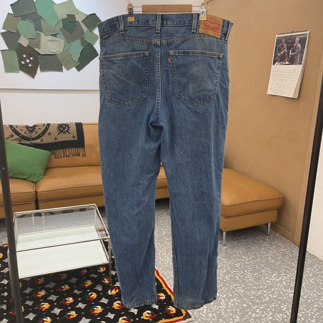 리바이스 550 빈티지무드 워싱 빅사이즈 데님팬츠 38인치C08549 상품이미지4