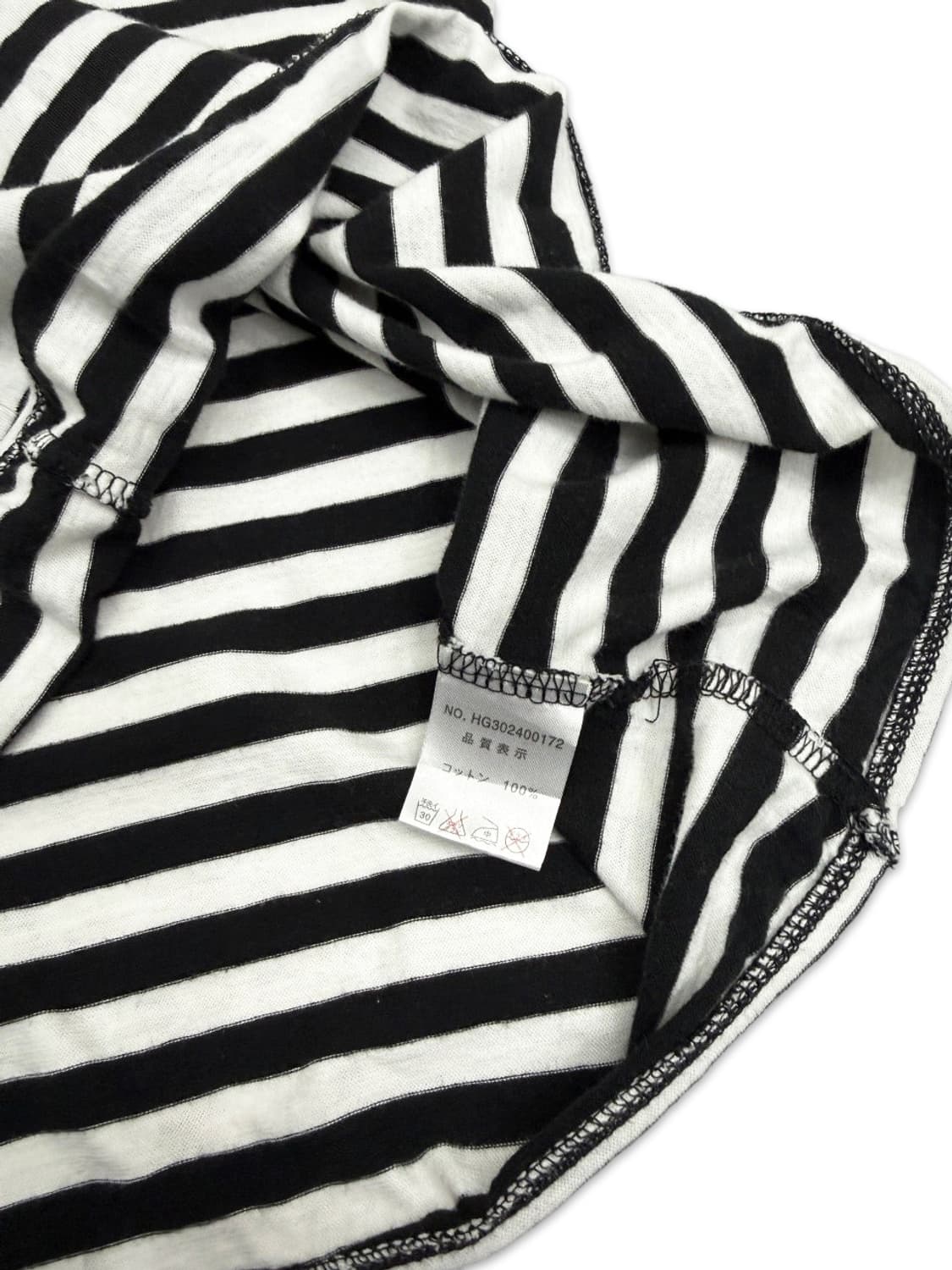 빈티지 Honeysuckle Rose 스트라이프 반팔티 상품이미지4