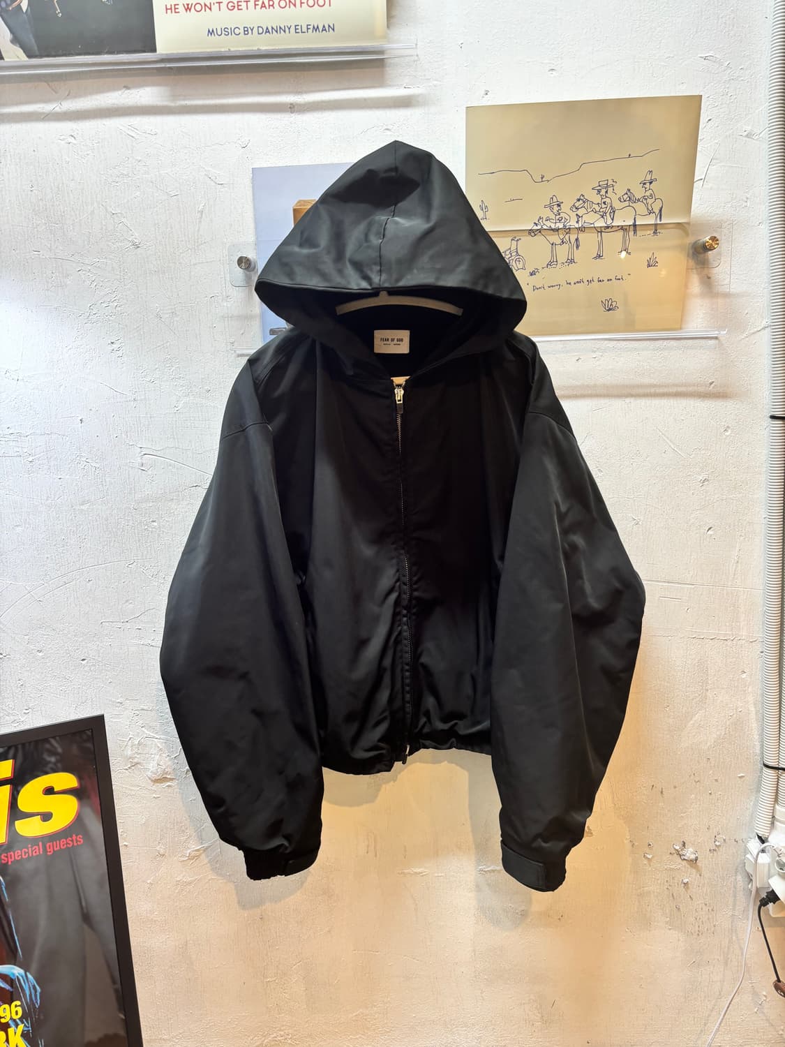 피어오브갓 식스 컬렉션 헤비 나일론 후드 집업 상품이미지3