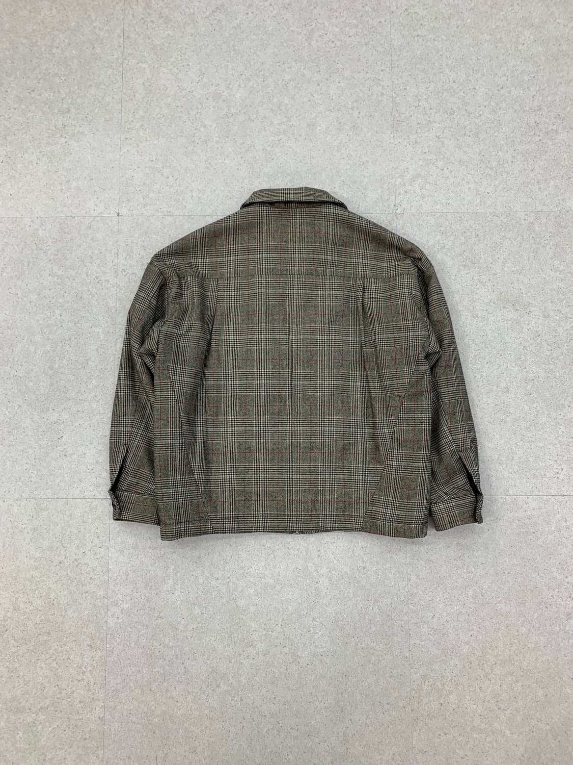 Hare 하레 울 체크 자켓 상품이미지6